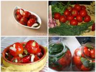 Pengawetan tomat dingin: resep populer dengan foto