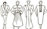 Определение на силуетни, конструктивни и декоративни линии в облеклото Какво е силует в облеклото