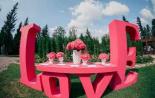 Объемные буквы для свадебного декора и фотосессии