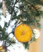 Новогодишен декор от цитрусови плодове Украса на коледно дърво от мандарини и портокал
