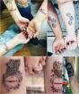 Tatuaggi accoppiati e il loro significato