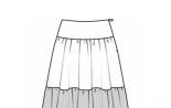 DIY suknja od tila