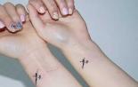 Tetovaže u stilu minimalizma Tattoo sat minimalizam