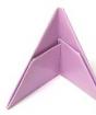Изработване на триъгълни модули Как се сглобяват модули оригами в редове