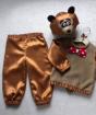 DIY kostim medvjeda za dječaka - metode šivanja