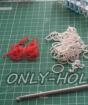 Lumigurumi tehnika: kako isplesti figuricu od gumenih traka na razboju Volumetrijski pijetao od gumica
