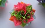 Модулен оригами кусудама